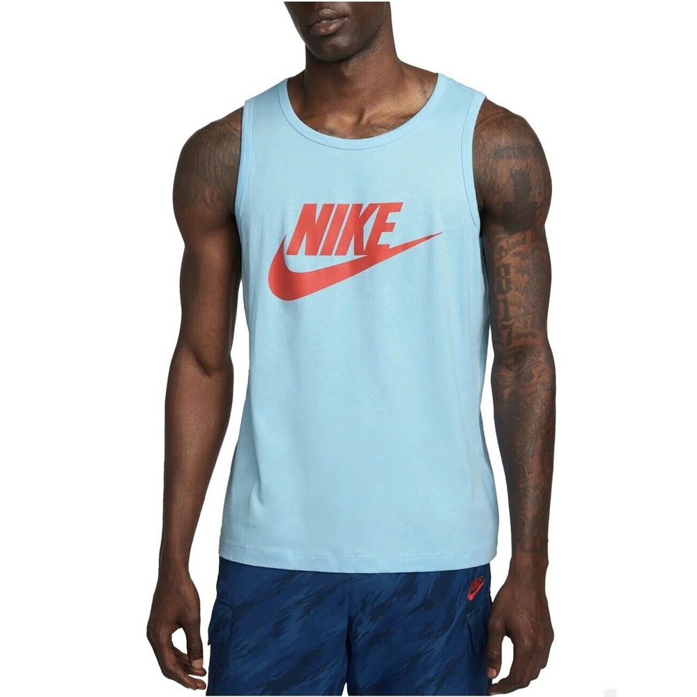 Nike Men's Sportswear Icon Futura Tank Top Activewear Muscle Tee NWT XL